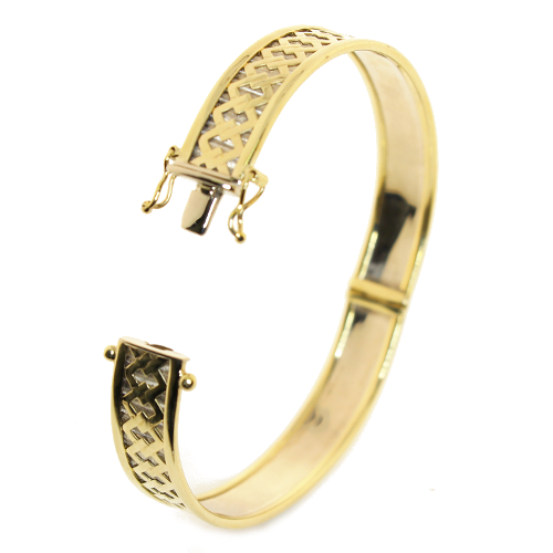 9ct Gold Celtic knot Bangle GCB4 - Inisor Jewellery, Cookstown ...